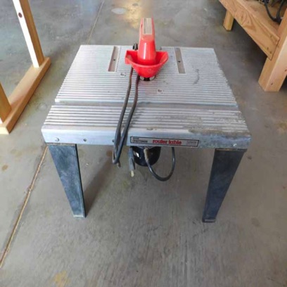 2016-0612 - Router Table - Dale Schinman - Sold on Garage Sale