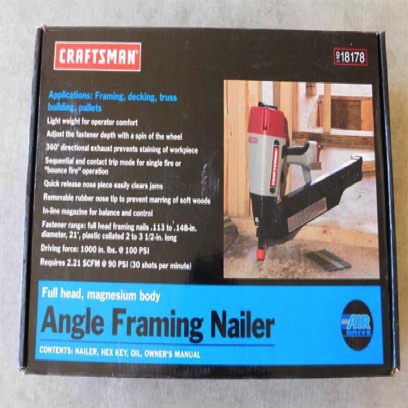 2016-0623 - Angle Framing Nailer - $150 - Donated by Bill Stuersel