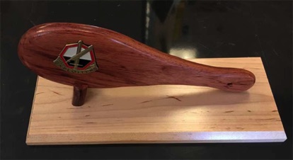 03/2016 - Battle Paddle Made by Jim Price