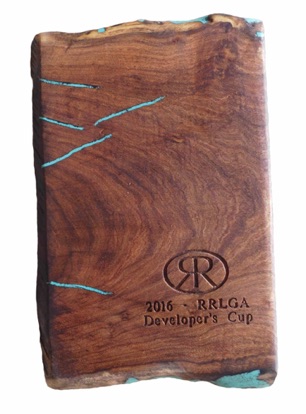 RRLGA Developers Cup Award made by Marv Enerson & Don Wilson