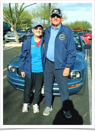 Carolyn & Gerard Wittman the leaders today