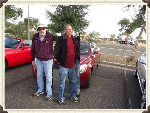 Greg Long and his friend Jim Harr